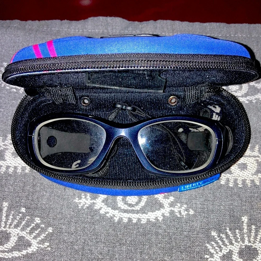 Liberty Sports Black REC SPECS MAXX 31 Goggles EUC